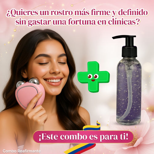 Masajeador Microcorriente + Gel 250ML